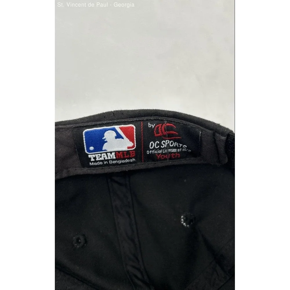 OC Sports Black Arizona Diamondbacks MLB Baseball Hat Cap Youth Great Condition